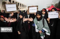 دانشجویان سبزوار ترور سردار شهید سپهبد سلیمانی را محکوم کردند