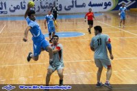 پیروزی تیم هندبال ثامن الحججع سبزوار در مقابل مس کرمان
